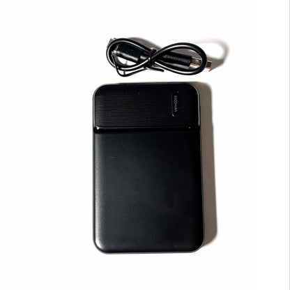 Powerbank 5000mAh ink. oplader. God til større og mindre lyskits og DIY lys-projekter. 