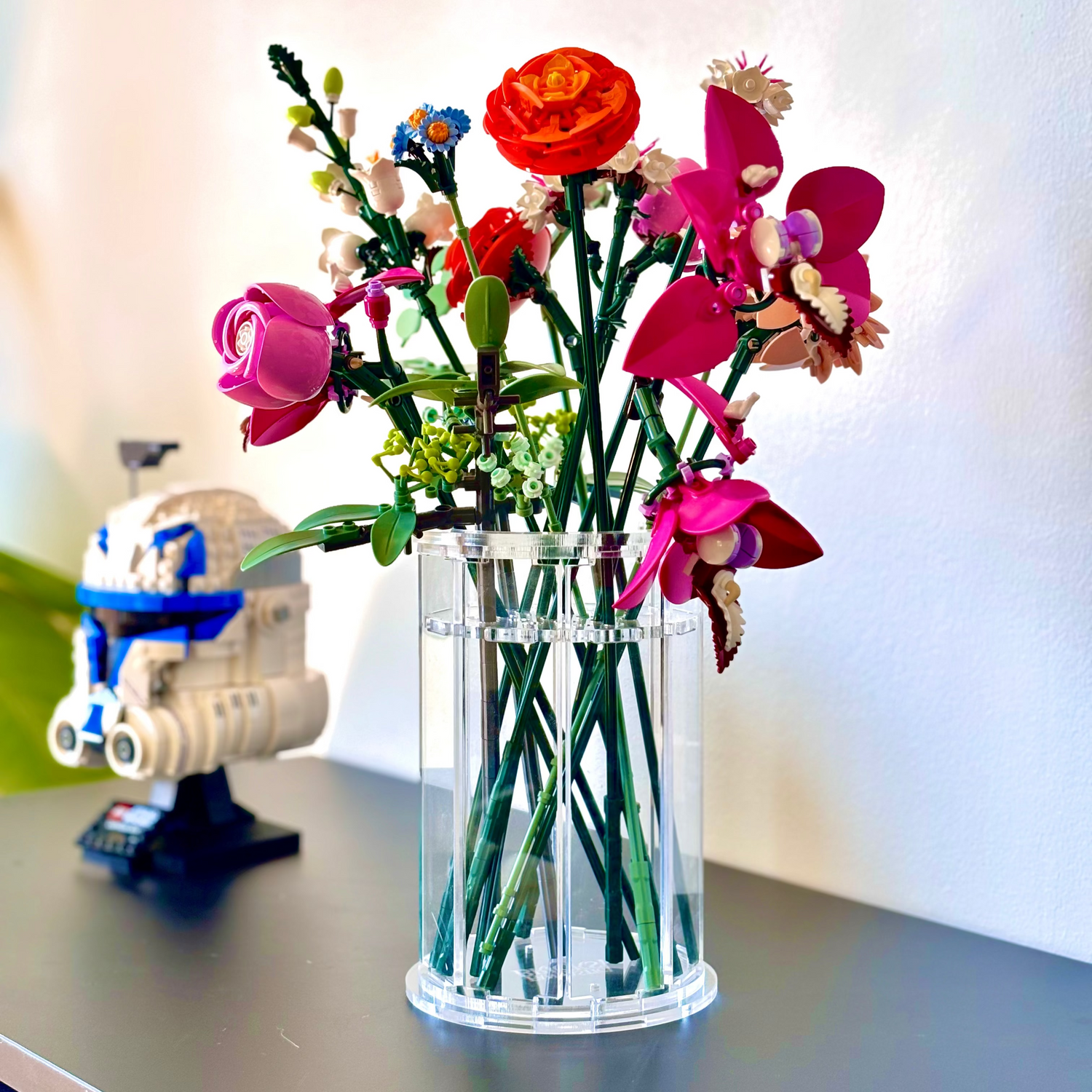 Stor akrylvase til LEGO® Botanical - Serien