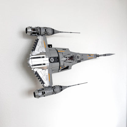 Væg-holder til LEGO® Star Wars™ 75442 Mandalorian's N-1 Starfighter™