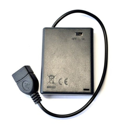 Batteriboks til trådløs strøm til LED-lys og lyssæt til LEGO®-modeller