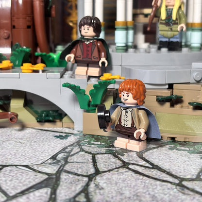Akrylkasse til LEGO® Ringenes Herre™ Kløvedal™ (10316) – støvfri beskyttelse og elegant udstilling
