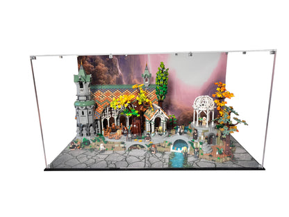 Akrylkasse til LEGO® sæt 10316 – Ringenes Herre™: Rivendell™