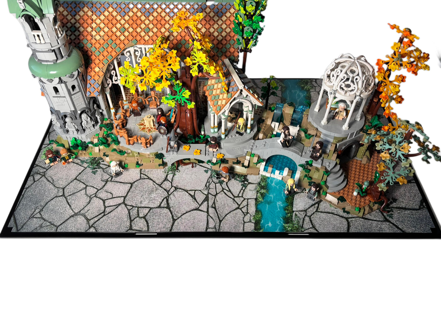Akrylkasse til LEGO® sæt 10316 – Ringenes Herre™: Rivendell™