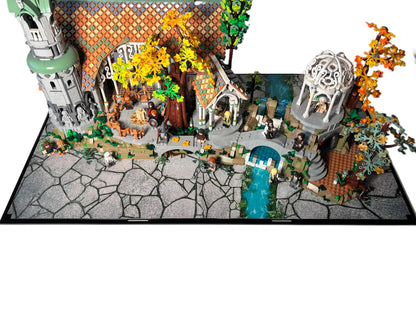 Akrylkasse til LEGO® sæt 10316 – Ringenes Herre™: Rivendell™
