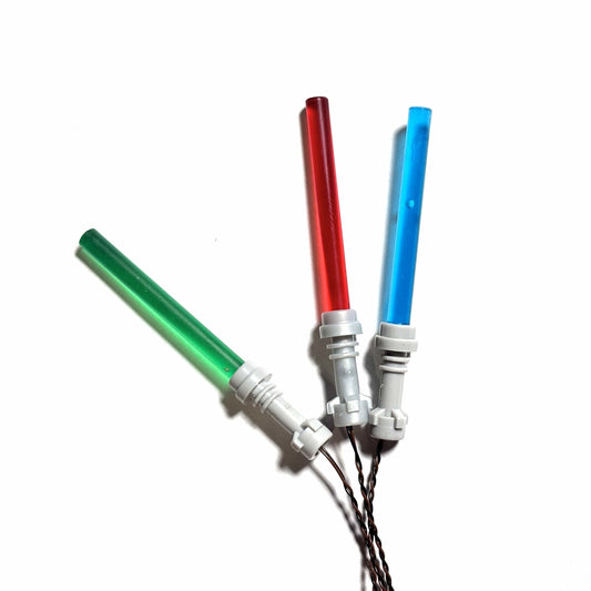 LEGO®-kompatibel lyssværd med indbygget LED-lys 