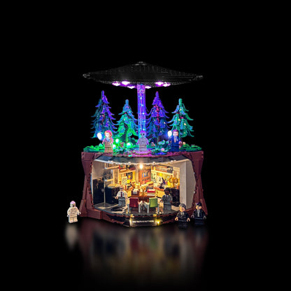 Lyskit til LEGO 21369 The X-files med justerbar mystisk lys fra UFO'en og oplysning af alle detaljer 