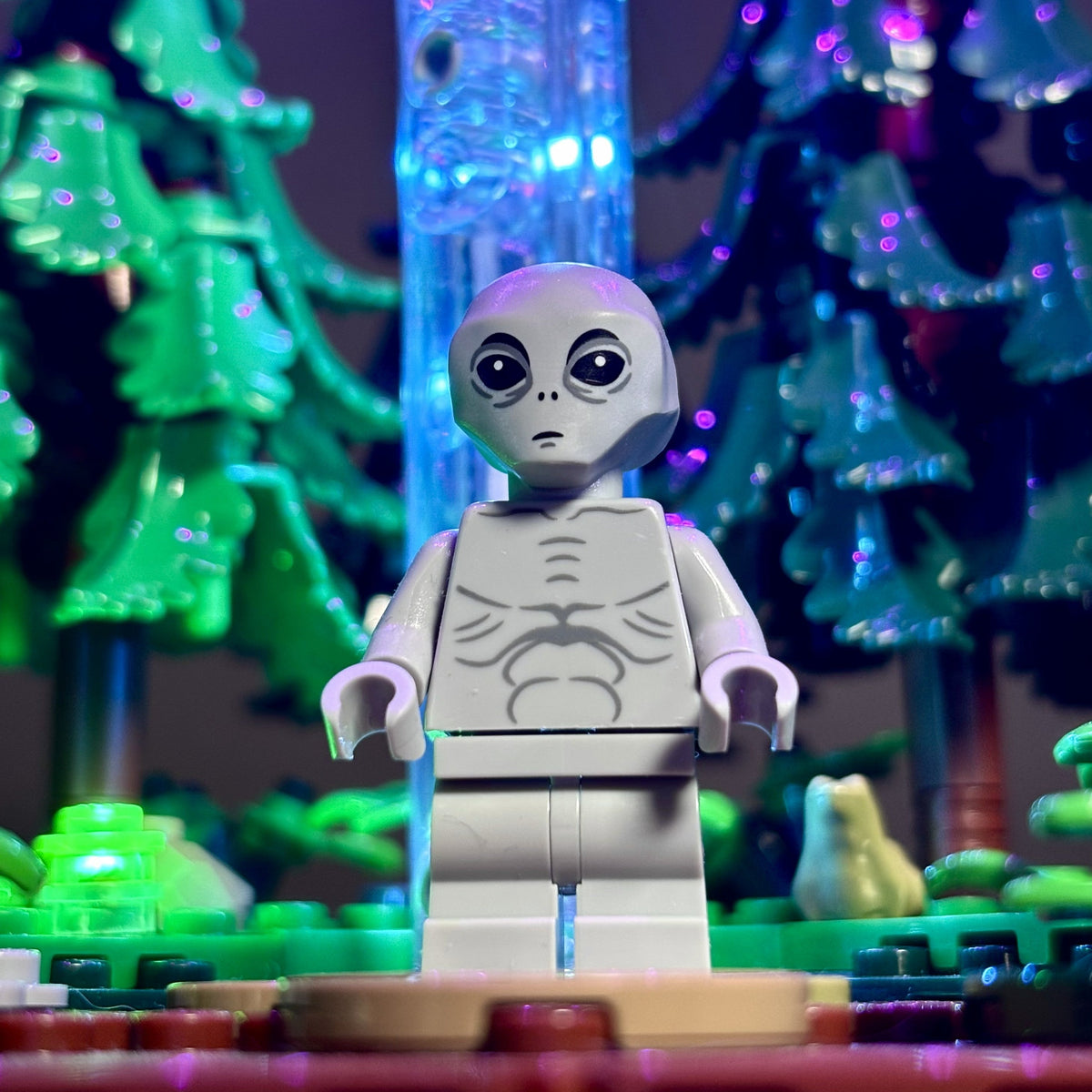 Lyskit til LEGO 21369 The X-files med justerbar mystisk lys fra UFO'en og oplysning af alle detaljer 