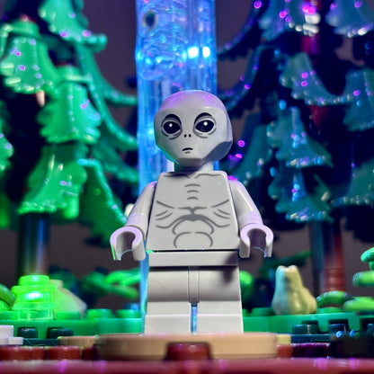 Lyskit til LEGO 21369 The X-files med justerbar mystisk lys fra UFO'en og oplysning af alle detaljer 