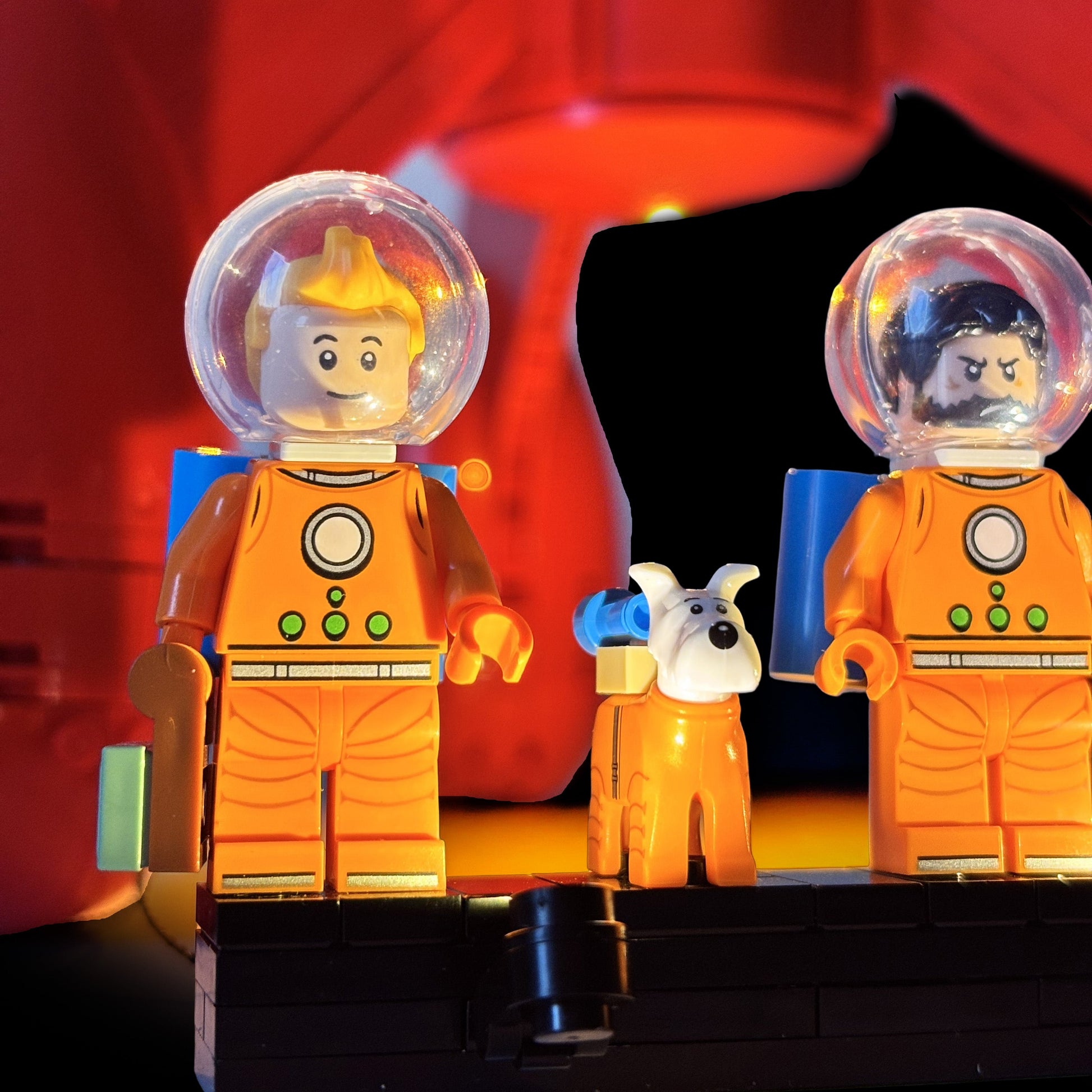 Lyskit til LEGO® 21367 Tintin Moon Rocket