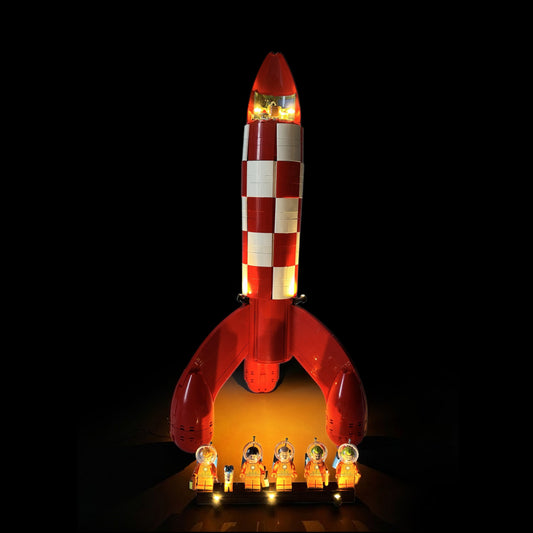 Lyskit til LEGO® 21367 Tintin Moon Rocket