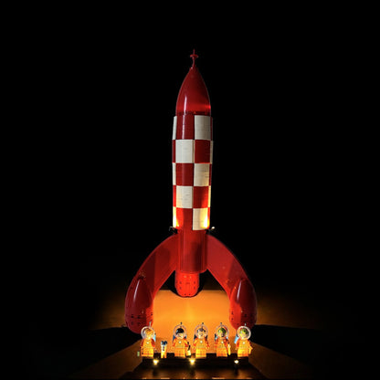 Lyskit til LEGO® 21367 Tintin Moon Rocket