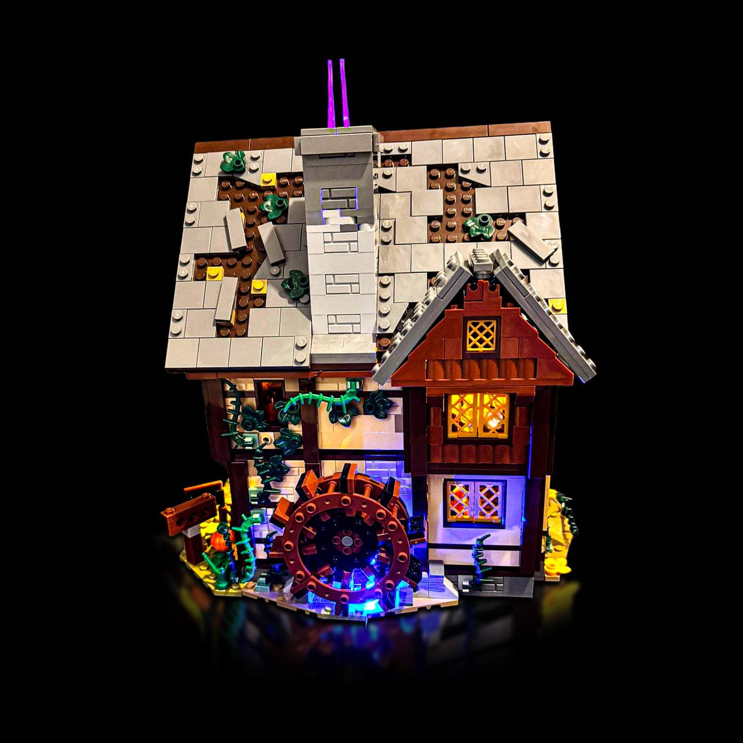 Lyskit til LEGO® Hocus Pocus™ (21341) med farverige LED-lys og magisk halloween-stemning