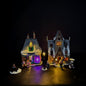 Lyssæt til LEGO® Harry Potter™ Hogsmeade™ (76388) med farverige LED-lys og vinterlig stemning