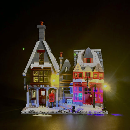  Lyskit til LEGO® Harry Potter™ Hogsmeade Collectors Edition (76457) – 33 LED-lys fremhæver De Tre Koste™ og Honeydukes™
