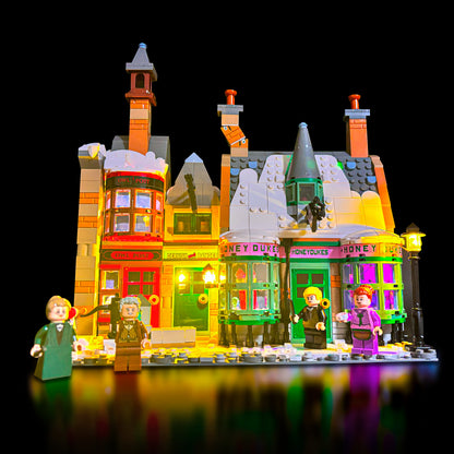 Lyskit til LEGO® Harry Potter™ Hogsmeade Collectors Edition (76457) – 33 LED-lys fremhæver De Tre Koste™ og Honeydukes™