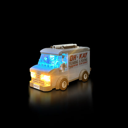 Lyskit til LEGO® Home Alone™ (21330) McCallister-huset med julebelysning og magisk stemning fra filmklassikeren.