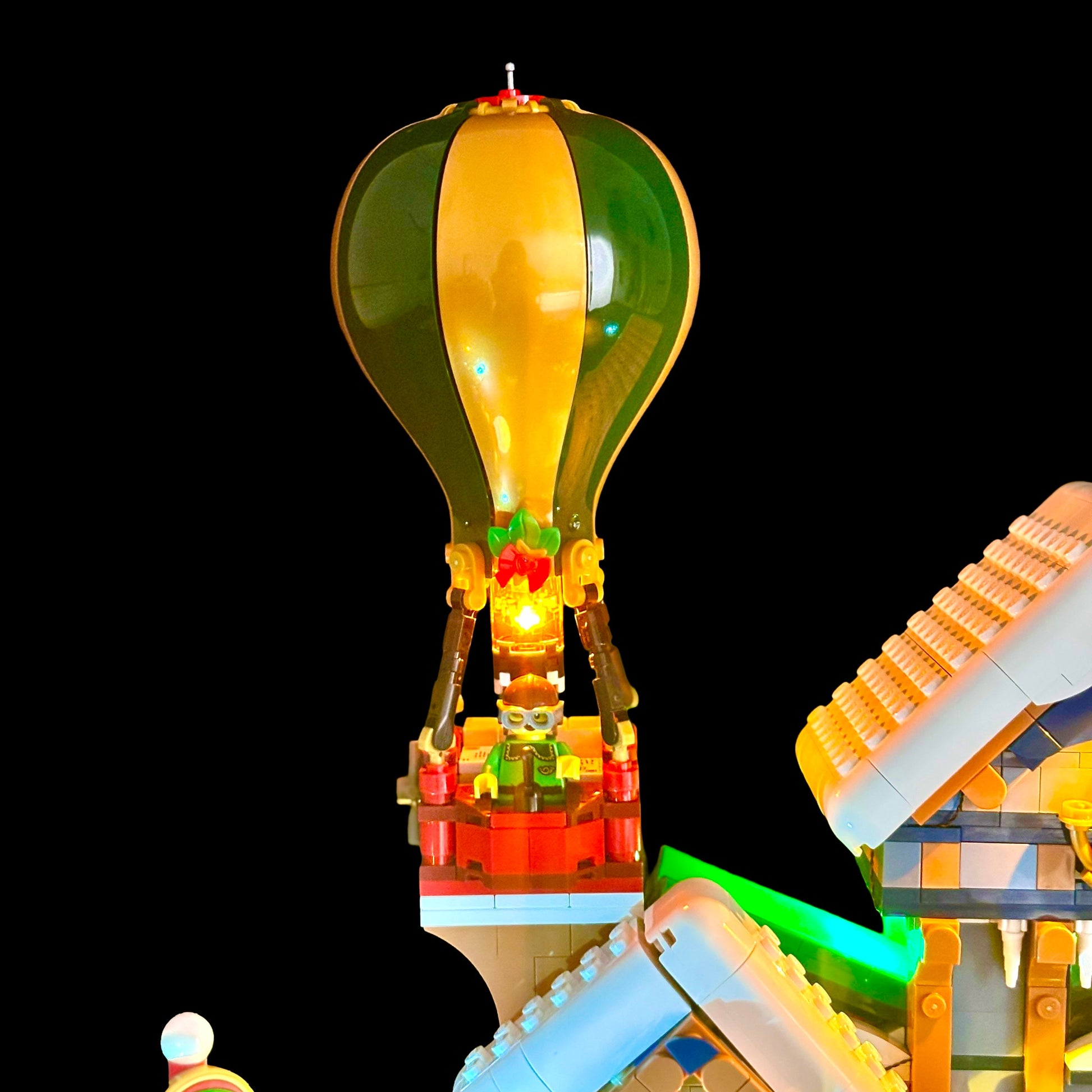 Lyskit til LEGO® Santa's Post Office (10339), fremhæver alle fine detaljer