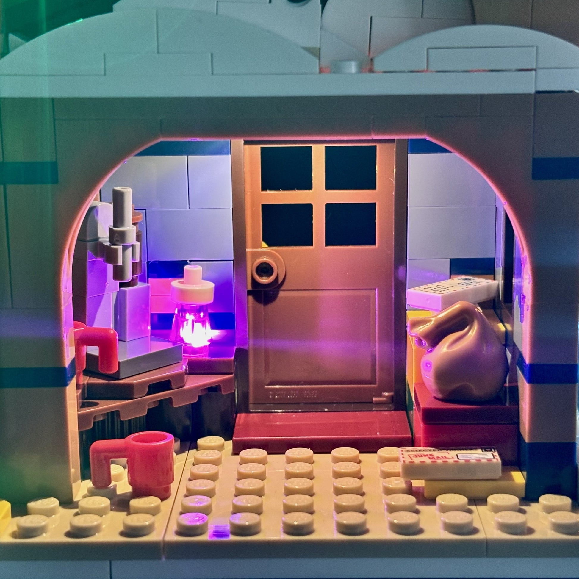 Lyskit til LEGO® Santa's Post Office (10339), fremhæver alle fine detaljer