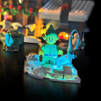 Lyskit til LEGO® Santa's Post Office (10339), fremhæver alle fine detaljer