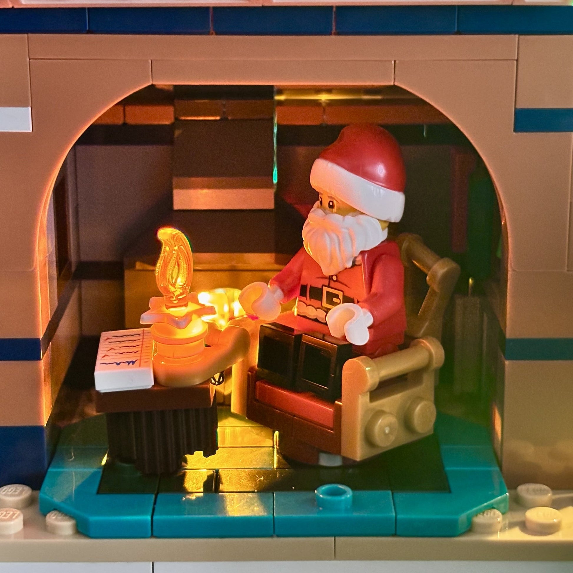 Lyskit til LEGO® Santa's Post Office (10339), fremhæver alle fine detaljer
