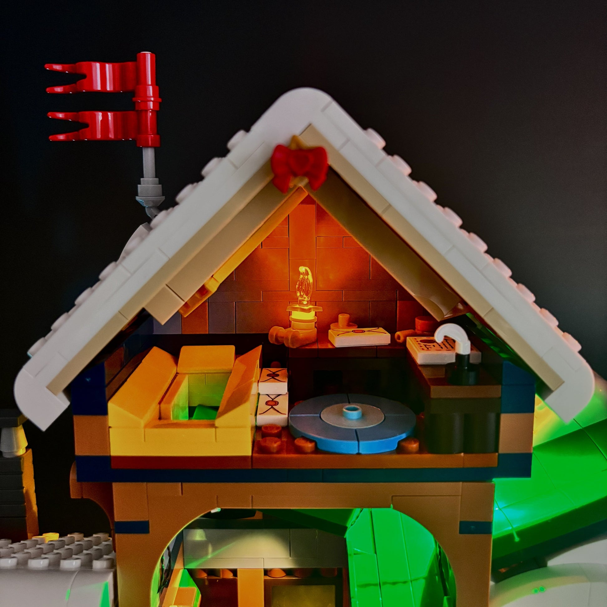 Lyskit til LEGO® Santa's Post Office (10339), fremhæver alle fine detaljer