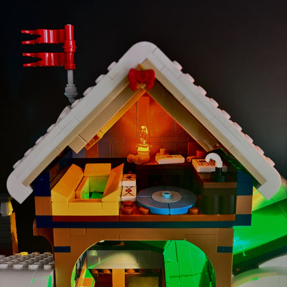 Lyskit til LEGO® Santa's Post Office (10339), fremhæver alle fine detaljer