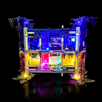 Lyskit til LEGO® Stranger Things: The Upside Down (75810) – LED-lys med plug-and-play installation og autentisk stemning