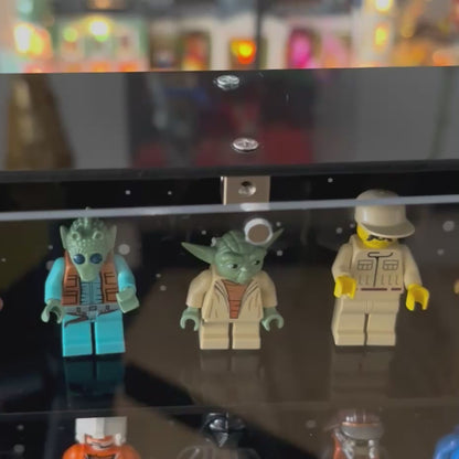 Akrylkasse til LEGO® Brick-Built Star Wars™ Logo 75407 & 124 Minifigures™