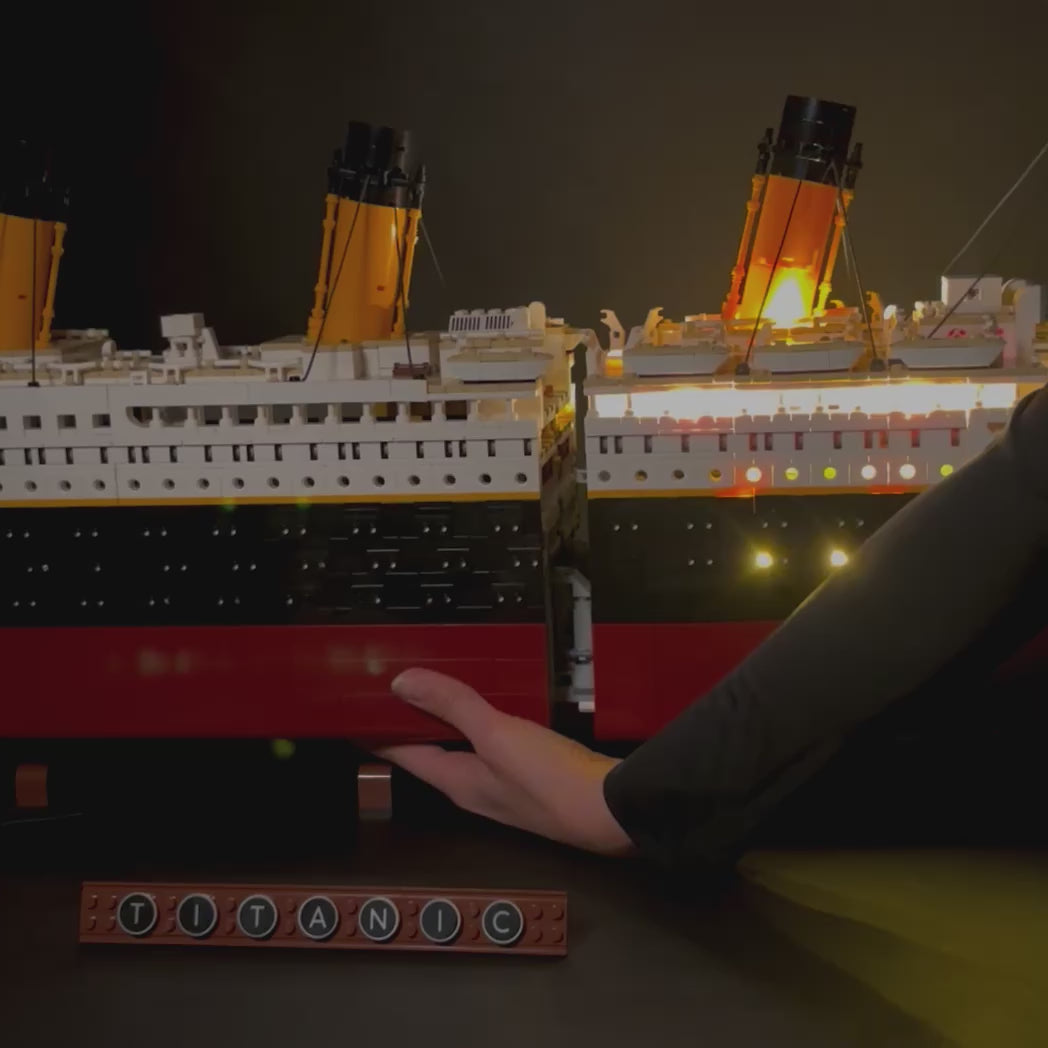 Detaljeret lyskit til LEGO® Titanic 10294 
